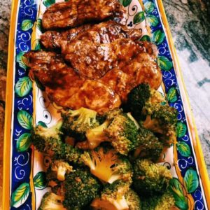 asian bbq pork chops