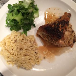 chicken savoy dinner