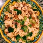 orecchiette with broccoli and sausage