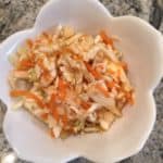 crunchy cabbage slaw