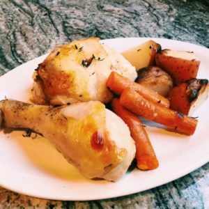 rosemary and thyme roasted chicken