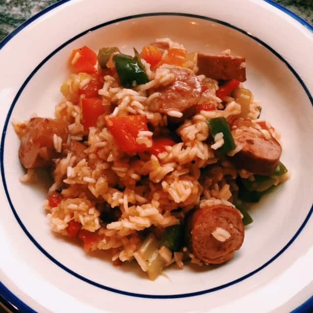 smoked sausage jambalaya