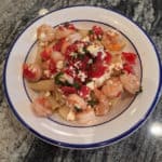 greek shrimp and rigatoni