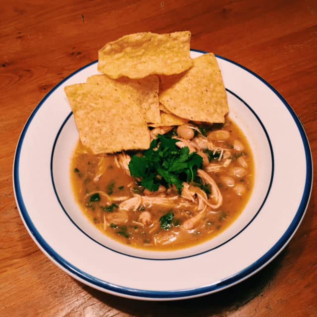 white chicken chili