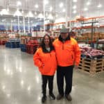 Ralph and me in our Costco jackets