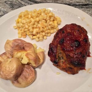 mini meatloaves