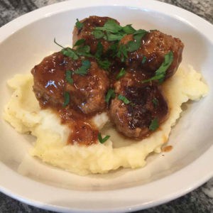 meatballs in gravy