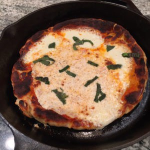 pan fried pizza
