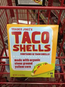 taco shells
