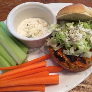 buffalo chicken burgers