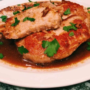 apple cider pork chops