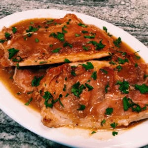 chicken saltimboca