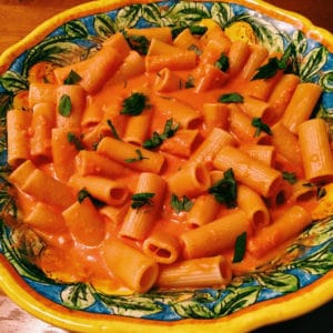 rigatoni alla vodka