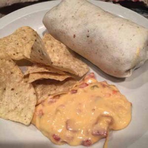 chipotle chicken burritos