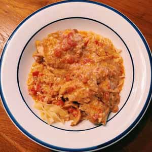 chicken paprikash