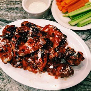 double sauced wings