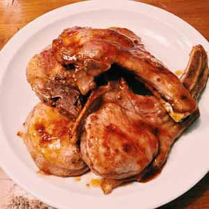 honey mustard pork chops