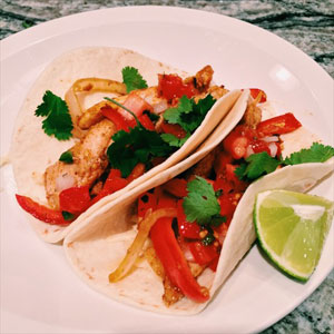 chipotle chicken fajitas