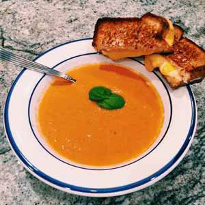 homemade cream of tomato soup