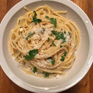 pasta with garlic butter