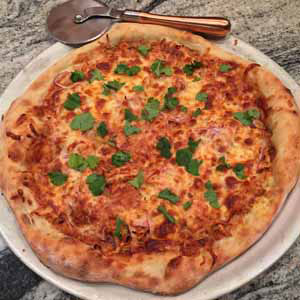 CPK bbq chicken pizza