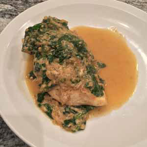 creamed spinach chicken