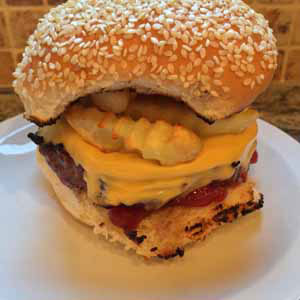 kids menu burgers