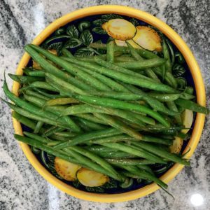 lemony green beans