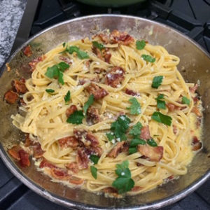 pasta carbonara