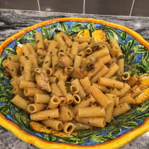 pasta with artichokes and pancetta