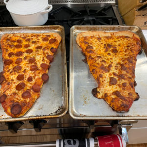 giant pizza slices