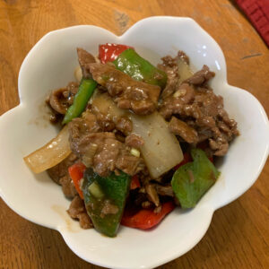 chinese pepper steak